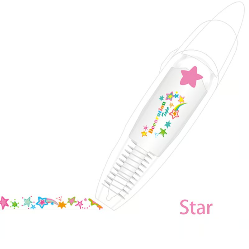 DIY Cute Animals Press Type Decorative Pen