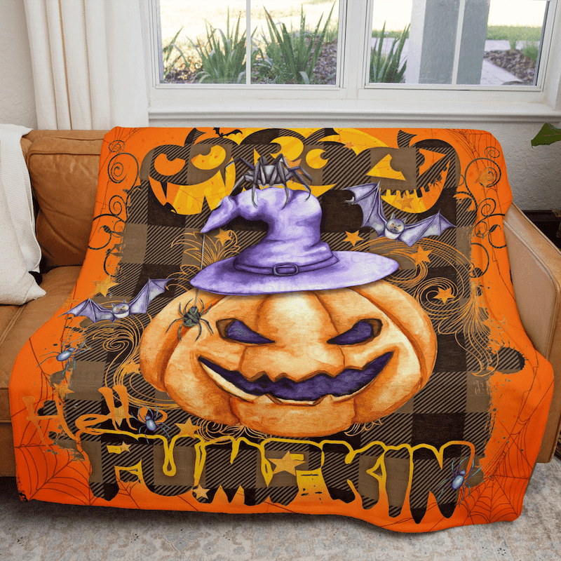 Boo Boo Halloween Blanket