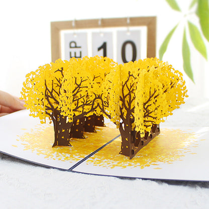Vibrant 3D Butterfly & Daisy Pop-Up Greeting Card