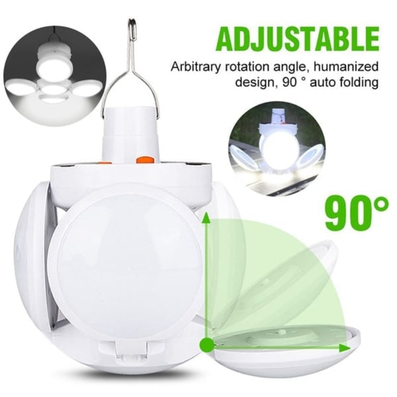 2 in 1 Folding Solar Lamp