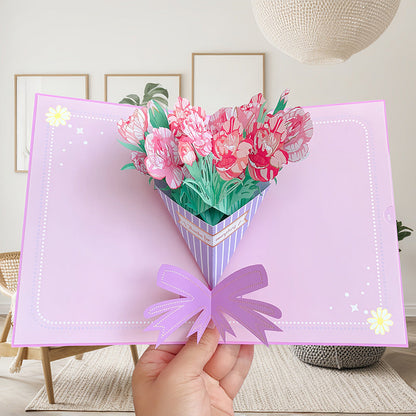 Vibrant 3D Butterfly & Daisy Pop-Up Greeting Card