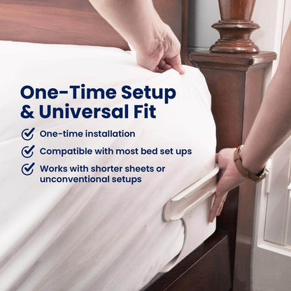 Sheet Holders Secure Bed Sheets Firmly in Place