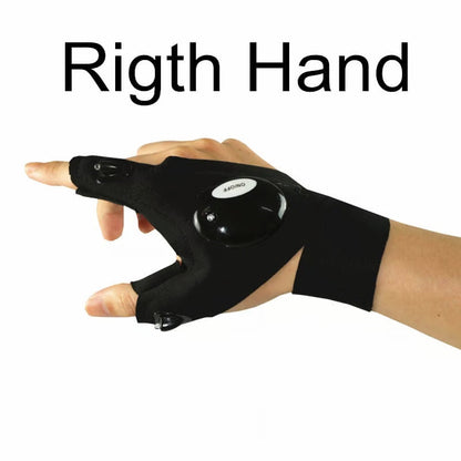 LED Flashlight Waterproof Gloves