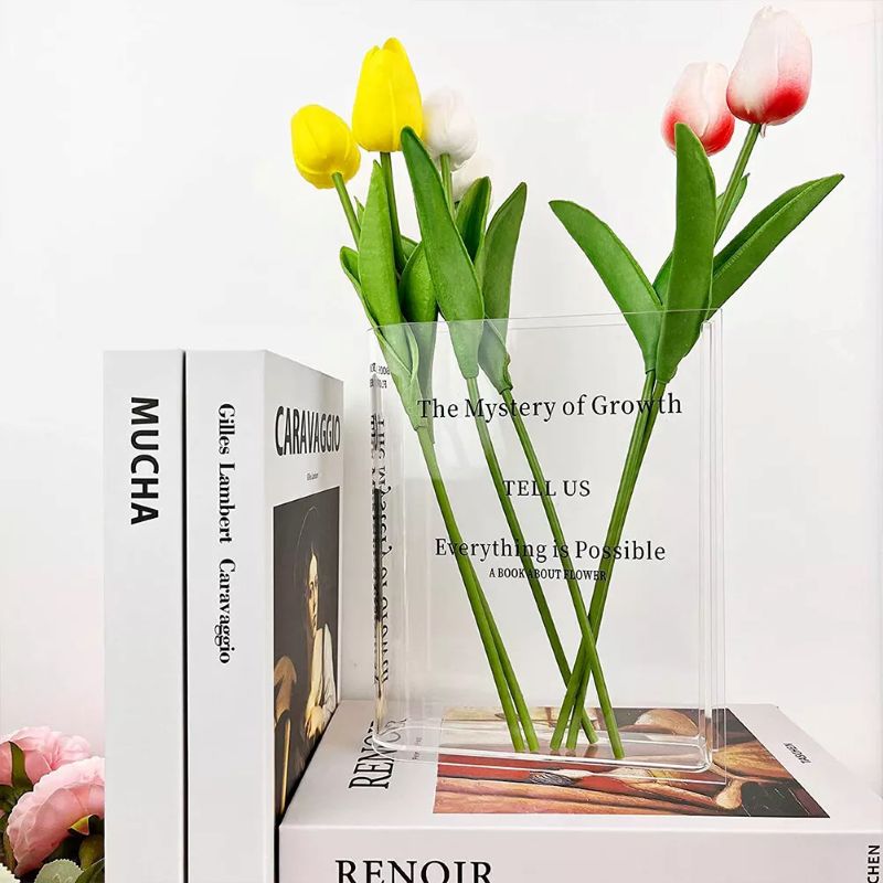Acrylic Book Vase