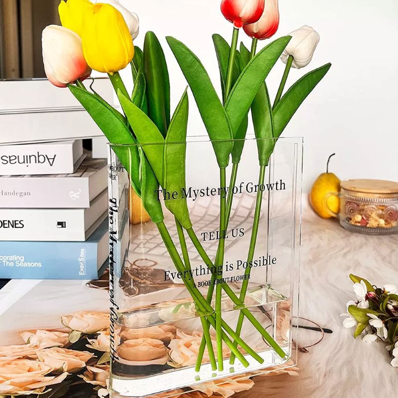 Acrylic Book Vase