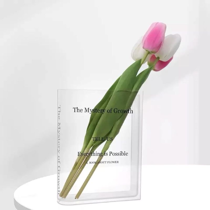 Acrylic Book Vase