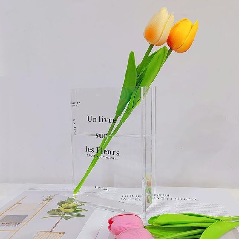 Acrylic Book Vase