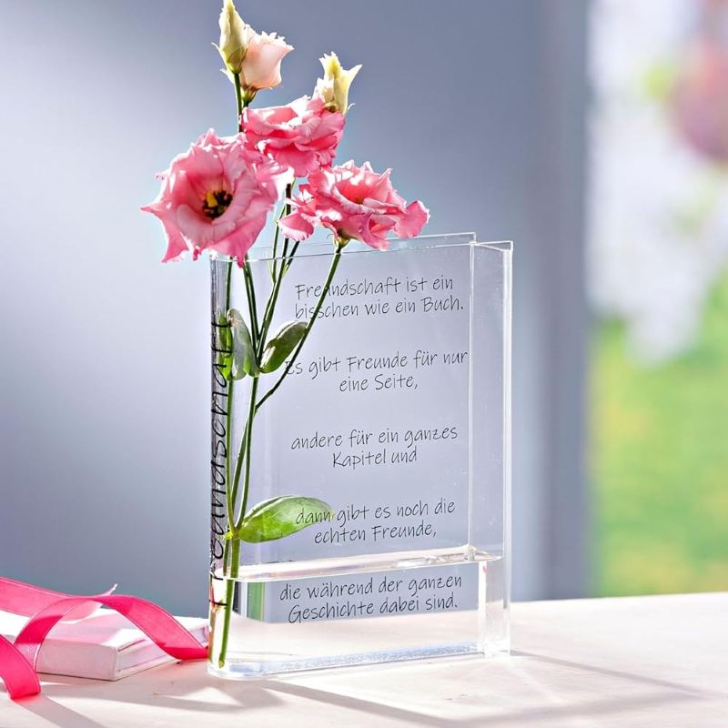 Acrylic Book Vase