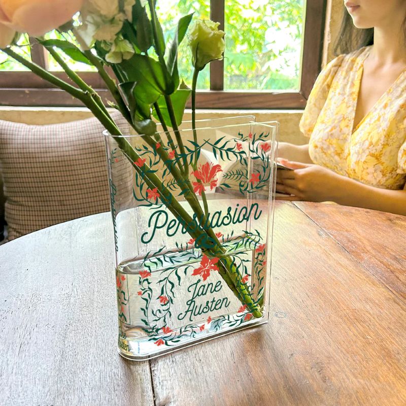 Acrylic Book Vase