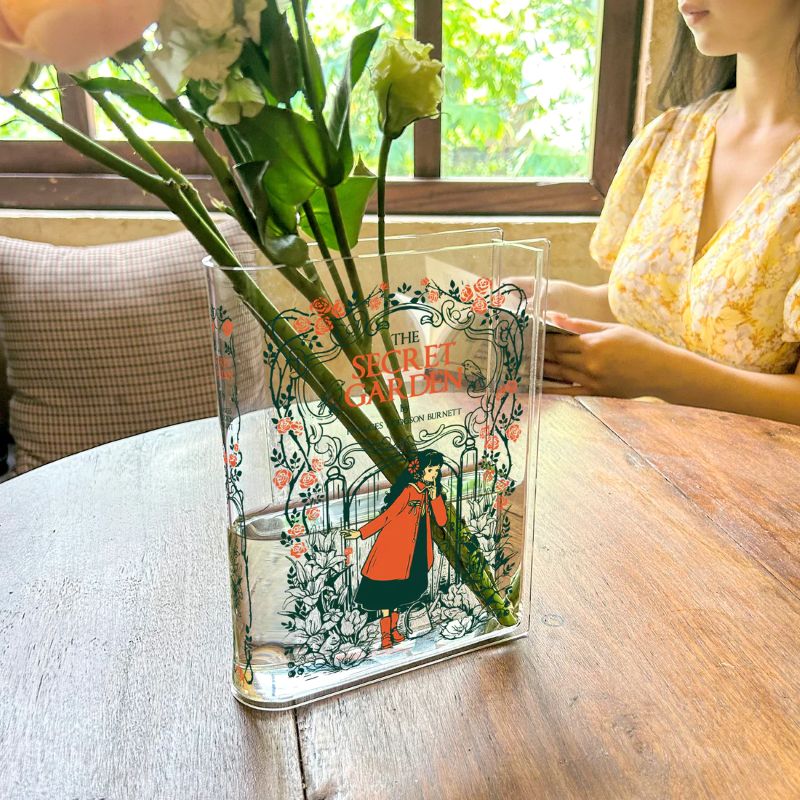 Acrylic Book Vase