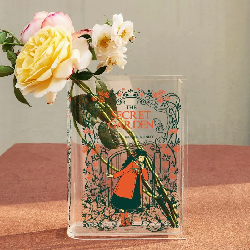 Acrylic Book Vase