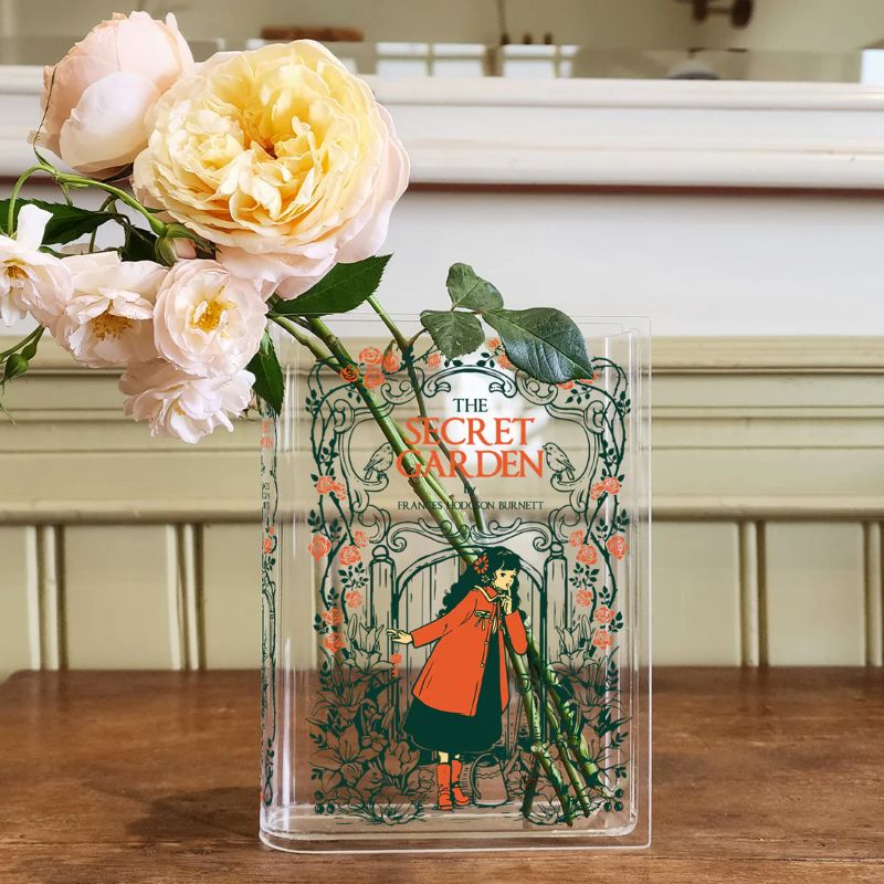 Acrylic Book Vase