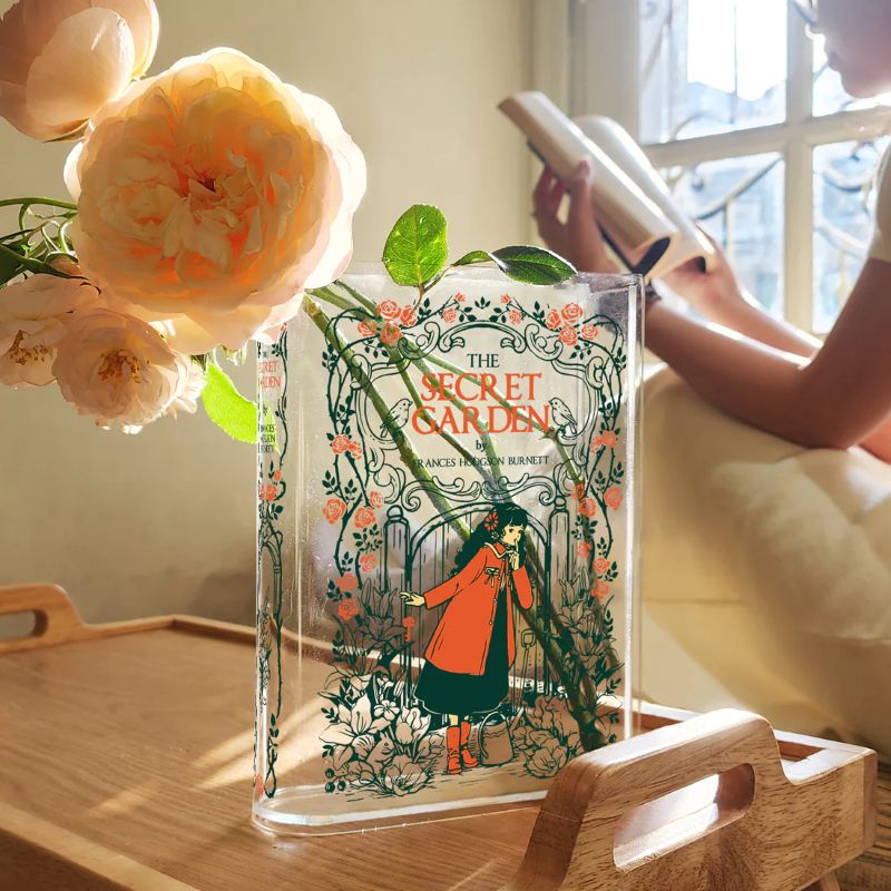 Acrylic Book Vase