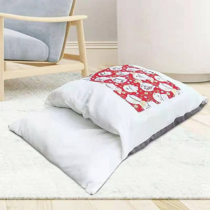 Japanese Style Warm Four Seasons Cat Bed Pet Bed