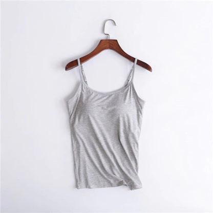 [BUY 2 FREE SHIPPING TODAY] Tank With Built-In Bra