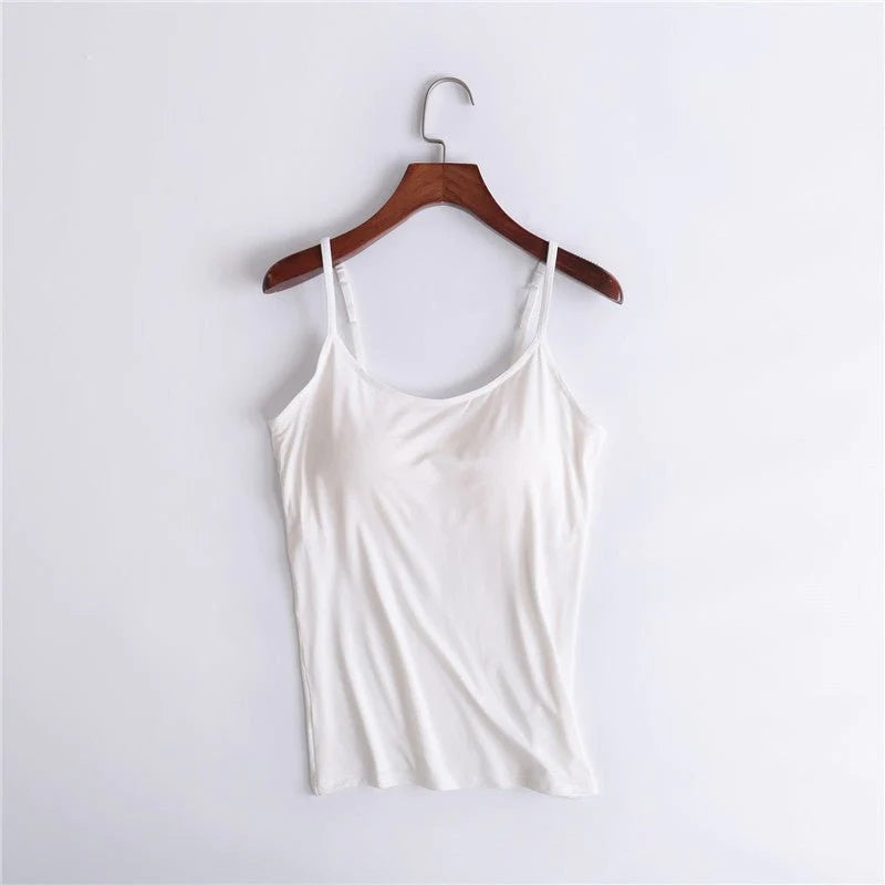 [BUY 2 FREE SHIPPING TODAY] Tank With Built-In Bra