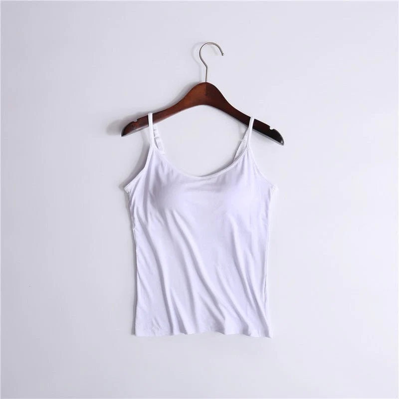 [BUY 2 FREE SHIPPING TODAY] Tank With Built-In Bra