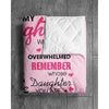 To My Daughter - From Mom - A327 - Premium Blanket