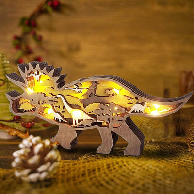 Dinosaur Carving Handcraft Gift