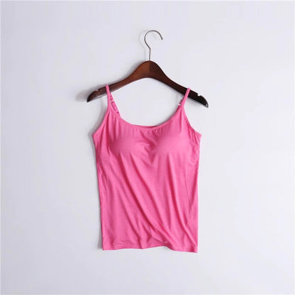 [BUY 2 FREE SHIPPING TODAY] Tank With Built-In Bra