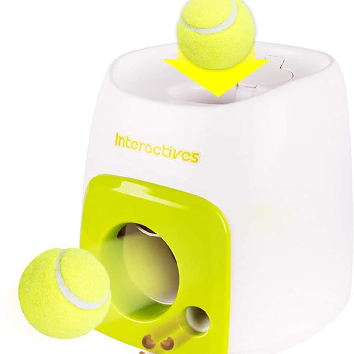 Automatic Interactive Dog Tennis Ball Launcher