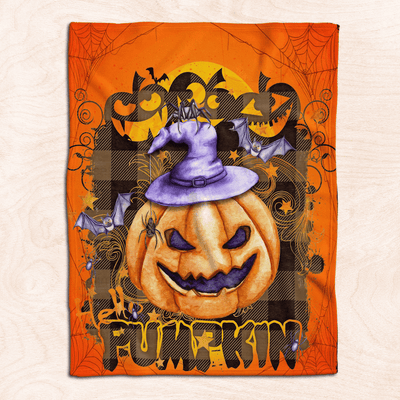 Boo Boo Halloween Blanket