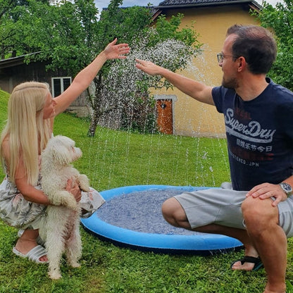 Dog Splash Sprinkler Pad