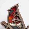 Northern Cardinal Carving Handcraft Gift