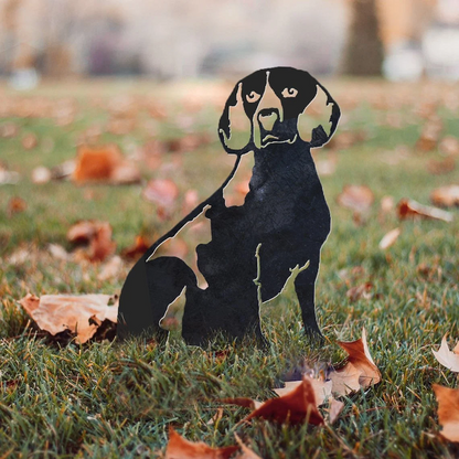 Beagle Metal Silhouette