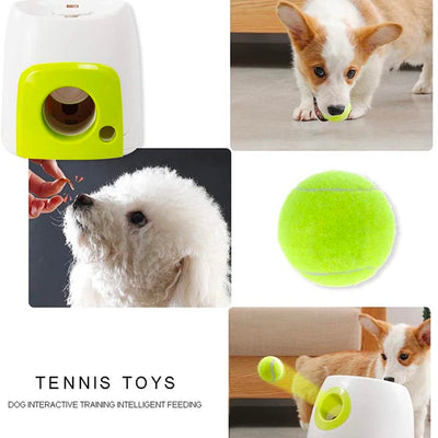 Automatic Interactive Dog Tennis Ball Launcher