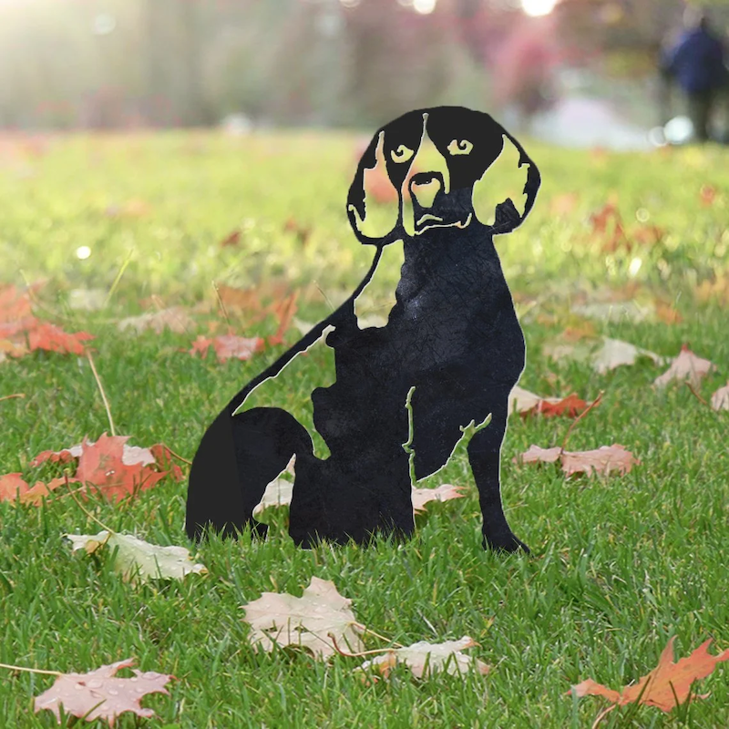 Beagle Metal Silhouette