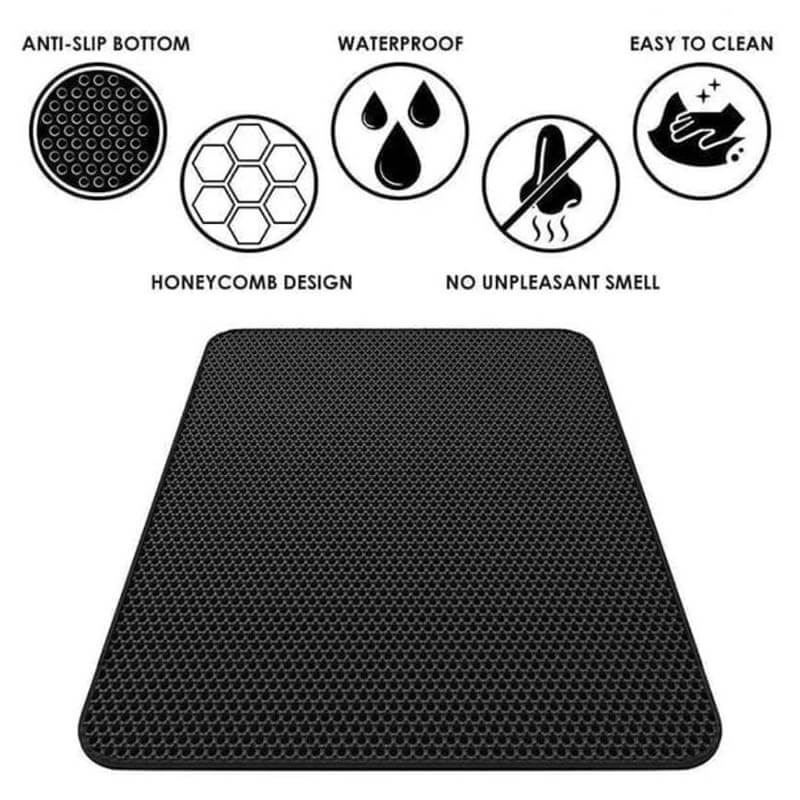 Non-Slip Cat Litter Mat