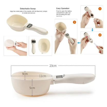 Pet Feeding Weighing Spoon