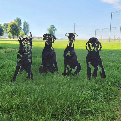 German Shorthaired Pointer Metal Silhouette