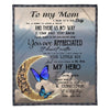 To My Mom - From Son - A314 - Premium Blanket