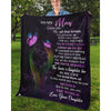 To My Mom - From Daughter - Butterflyblanket - A319 - Premium Blanket