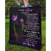 To My Mom - From Son - Butterflyblanket - A319 - Premium Blanket