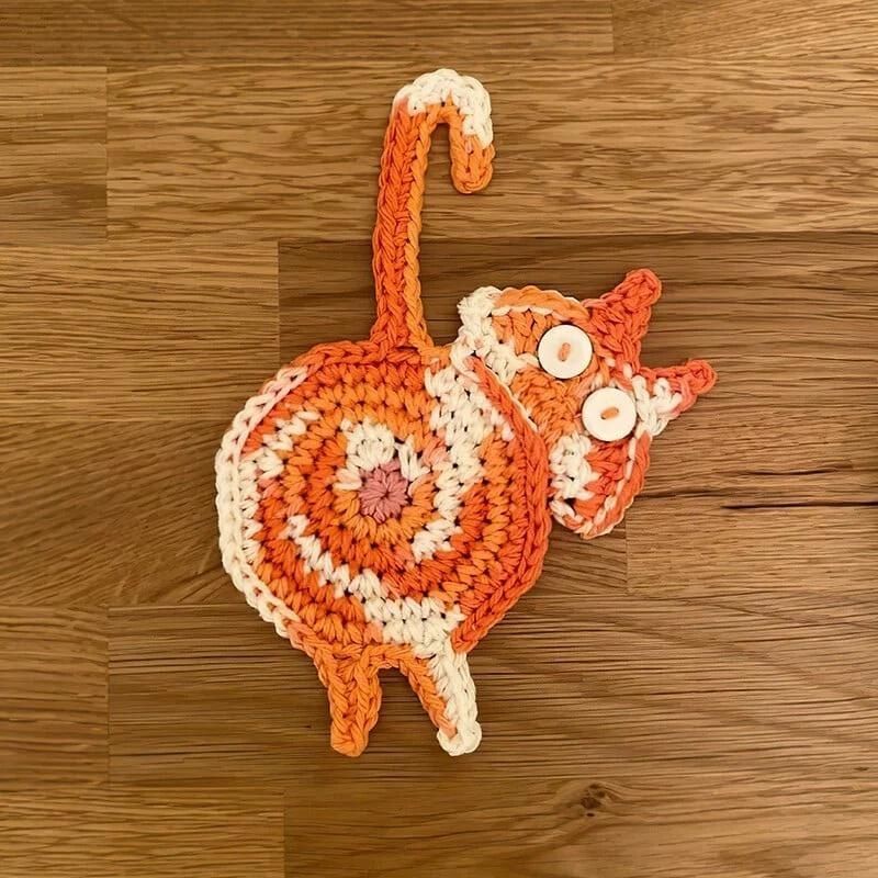 [Christmas Sale] Cat Butt Coasters