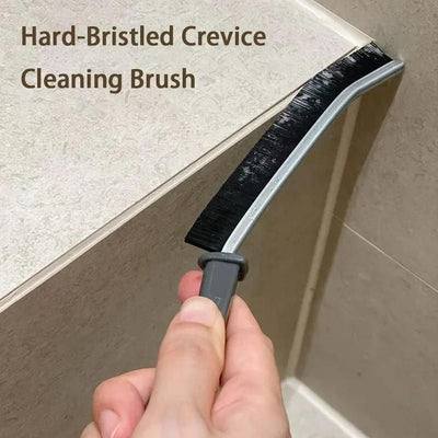 Hard-Bristled Crevice Cleaning Brush