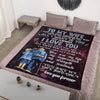 To My Wife - From Husband - B144 - Premium Blanket