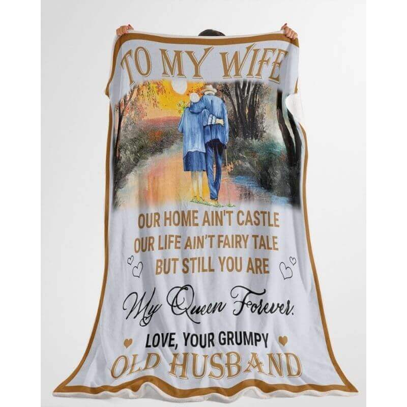 To My Wife - From Husband - A357 - Premium Blanket