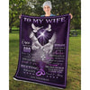 To My Wife - From Husband - A355 - Premium Blanket