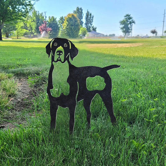 German Shorthaired Pointer Metal Silhouette