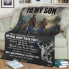 To My Son - From Dad - B101- Premium Blanket