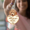 Poodle What Greater Gift Than The Love Of A Dog Acrylic Keychain GG003
