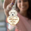 Poodle What Greater Gift Than The Love Of A Dog Acrylic Keychain GG059