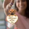 Puggle What Greater Gift Than The Love Of A Dog Acrylic Keychain GG065
