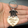 Staffordshire Bull Terrier What Greater Gift Than The Love Of A Dog Acrylic Keychain GG088