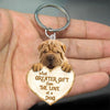 Shar Pei What Greater Gift Than The Love Of A Dog Acrylic Keychain GG110