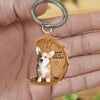 Corgi Forever In My Heart Acrylic Keychain FK035